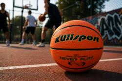 Kubisport Míč basketbalový oranžový G743-5K velikost 7