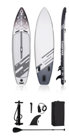Kubisport Paddleboard 335x86x15 cm s příslušenstvím bílošedý