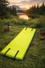 Kubisport Samonafukovací karimatka 3cm - zelená