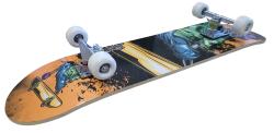 Kubisport Skateboard sportovní s alu podvozkem a protismykem pro rekreační účely