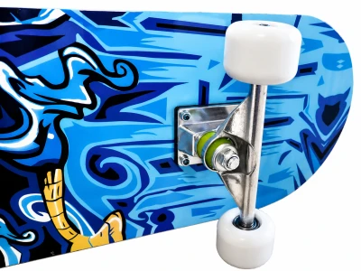 Kubisport Skateboard sportovní s alu podvozkem modrý