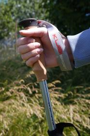 Kubisport Speciální skládací 5-dílné trekingové hole - 1 pár