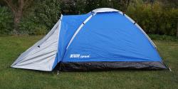 Kubisport Stan monodome pro 3 osoby s předsíňkou - modrý