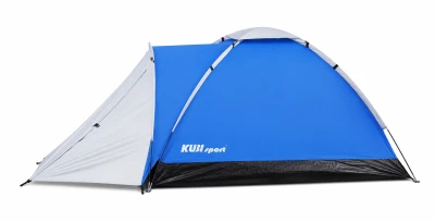 Kubisport Stan monodome pro 3 osoby s předsíňkou - modrý