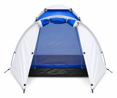 Kubisport Stan monodome pro 3 osoby s předsíňkou - modrý