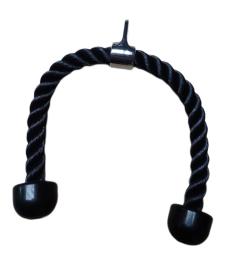 Kubisport Tricepsové lano k posilňovacím vežiam 90 cm