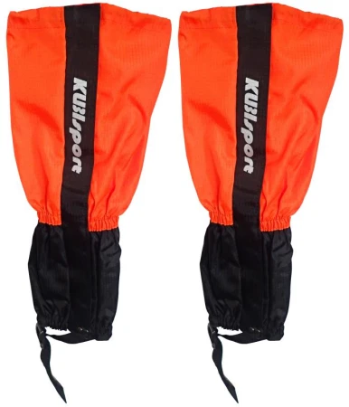 Kubisport Turistický návlek komfortní černo oranžový - 1 pár
