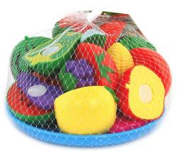 Kuchyňská krájecí sada ovoce a zelenina na suchý zip set s nožíkem a prkýnkem