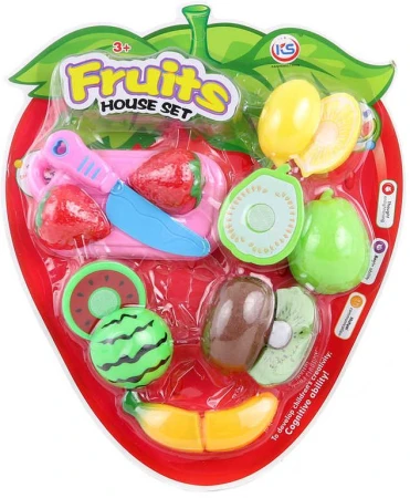 Kuchyňská krájecí sada ovoce na suchý zip s prkýnkem a nožíkem plast Kuchyňská krájecí sada ovoce na suchý zip s prkýnkem a nožíkem plast