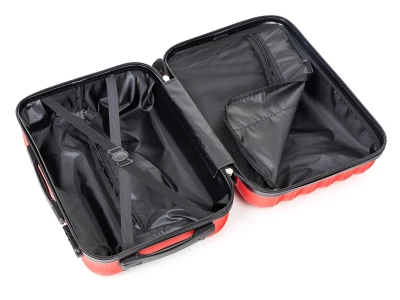 Kufr cestovní ABS25 50x35x23cm, 37l, kolečka, PH ČRV