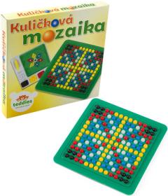 Kuličková mozaika malá kreativní set 250ks kuliček s předlohami a pinzetou Kuličková mozaika malá kreativní set 250ks kuliček s předlohami a pinzetou