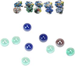 Kuličky skleněné 2,5cm set skleněnka 8ks v síťce 5 druhů Kuličky skleněné 2,5cm set skleněnka 8ks v síťce 5 druhů