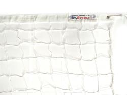 Kv řezáč Síť volejbalová se šňůrou bílá