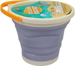 Kyblíček skládací plážový plastový kbelík na písek multifunkční