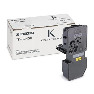 Kyocera toner TK-5240K na 4 000 A4 (při 5% pokrytí), pro M5526cdn/cdw, P5026cdn/cdw Kyocera toner TK-5240K na 4 000 A4 (při 5% pokrytí), pro M5526cdn/cdw, P5026cdn/cdw