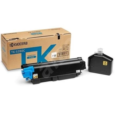 Kyocera toner TK-5280C modrý na 11 000 A4 (při 5% pokrytí), pro P6235cdn, M6235/6635cidn Kyocera toner TK-5280C modrý na 11 000 A4 (při 5% pokrytí), pro P6235cdn, M6235/6635cidn