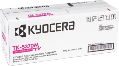 Kyocera toner TK-5370M magenta na 5 000 A4 (při 5% pokrytí), pro PA3500cx, MA3500cix/cifx Kyocera toner TK-5370M magenta na 5 000 A4 (při 5% pokrytí), pro PA3500cx, MA3500cix/cifx