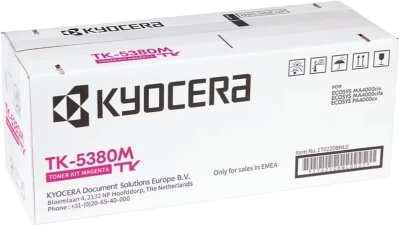 Kyocera toner TK-5380M magenta na 10 000 A4 (při 5% pokrytí), pro PA4000cx, MA4000cix/cifx Kyocera toner TK-5380M magenta na 10 000 A4 (při 5% pokrytí), pro PA4000cx, MA4000cix/cifx