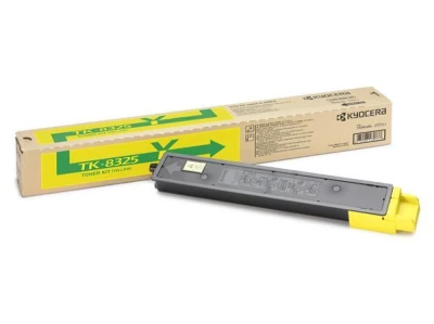 Kyocera toner TK-8325Y žlutý na 12 000 A4 (při 5% pokrytí), pro TASKalfa 2551ci Kyocera toner TK-8325Y žlutý na 12 000 A4 (při 5% pokrytí), pro TASKalfa 2551ci