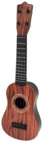 Ukulele dětské 55cm imitace dřeva (kytara) 2 barvy (hudební nástroje)