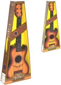 Kytara gospel klasická dětská s trsátkem 59cm 2 druhy v krabici plast