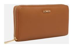 L.CREDI Filippa Wallet L Cognac
