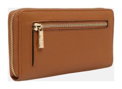 L.CREDI Filippa Wallet L Cognac