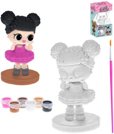 L.O.L. Surprise! Malování na figurku kreativní set s barvičkami 2 druhy porcelán L.O.L. Surprise! Malování na figurku kreativní set s barvičkami 2 druhy porcelán