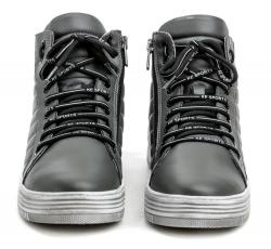 La Pinta 0105-728 šedé dámské zimní boty