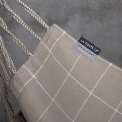 La Siesta Houpací sedačka Cumbia Comfort Outdoor ke stojanu Udine (CUV18W w6almond)