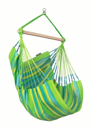 La Siesta Houpací sedačka Domingo Basic Caribic (DOC14R 48lime)