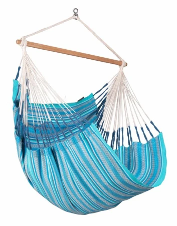 La Siesta Houpací sedačka Habana Comfort Pattern (HAL18P x3azure)