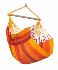 La Siesta Houpací sedačka Habana Comfort Stripes (HAL18S 22volcano)