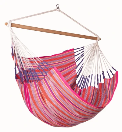 La Siesta Houpací sedačka Habana Kingsize Pattern (HAL21P x2flamingo)