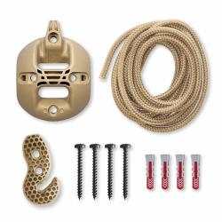 La Siesta Uchycení houpací sedačky nebo vaku CasaMount, béžové (CMG30-6)