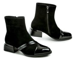 Ladies AZL2439 čierne dámske členkové topánky