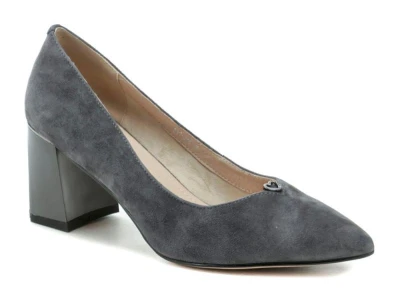 Ladies AZL2455 šedé dámské lodičky Ladies AZL2455 šedé dámské lodičky