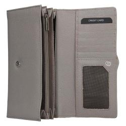 Lagen 51457 šedá dámská kožená peněženka