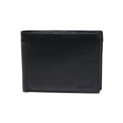 Lagen W-8053- BLK černá pánská kožená peněženka