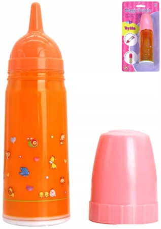 Lahvička magická velká džus pro panenku miminko s mizející tekutinou