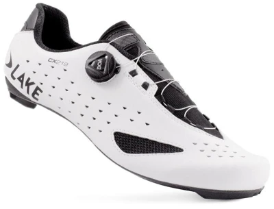 Lake CX219 Carbon bílo/černé cyklotretry + sleva 400,- na příslušenství