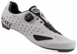 Lake CX219 Carbon reflexní stříbrná/černá tretry + sleva 500,- na příslušenství