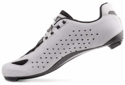Lake CX219 Carbon reflexní stříbrná/černá tretry + sleva 500,- na příslušenství