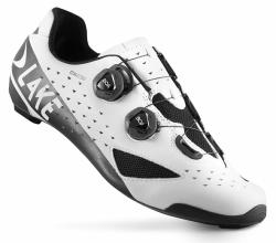 Lake CX238 Carbon bílo/černé tretry + sleva 400,- na příslušenství