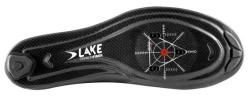 Lake CX238 Carbon černé tretry POUZE EU 49 (VÝPRODEJ)