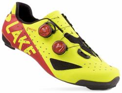 Lake CX238 Carbon fluo žlutá/červená tretry + sleva 500,- na příslušenství