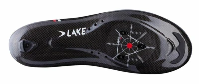 Lake CX332 černo/stříbrné pánské cyklistické tretry