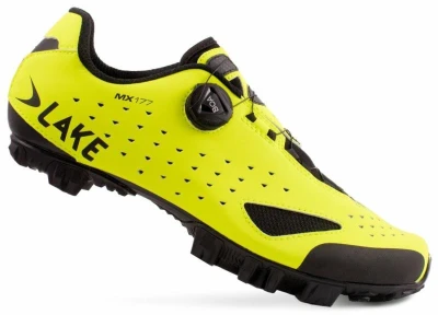 Lake MX177 fluo žlutá/černá tretry POUZE EU 39 (VÝPRODEJ)