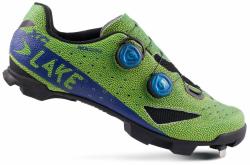 Lake MX238 XC Carbon zeleno/modré tretry