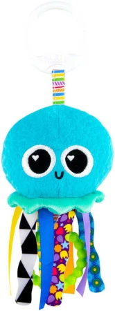 Lamaze Baby šustící veselá chobotnička textilní pro miminko